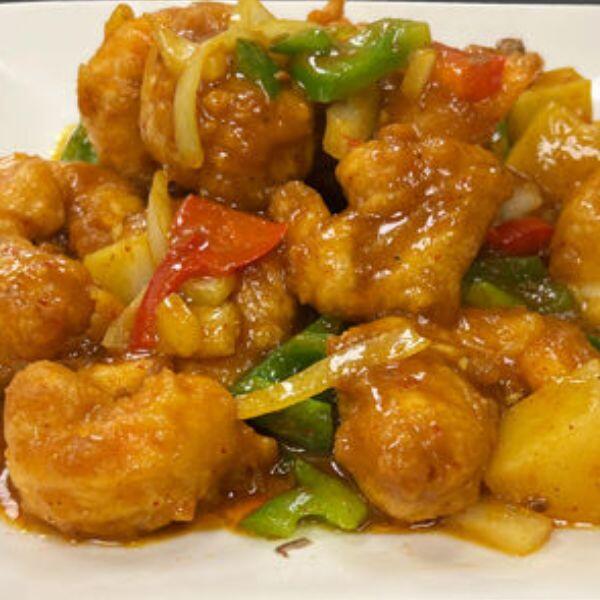 Curry Spicy Jumbo Shrimp