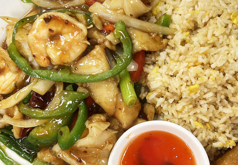 #Mongolian Seafood