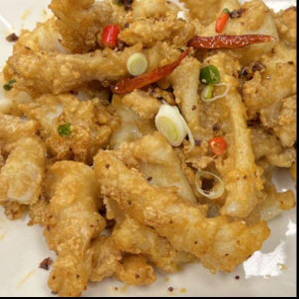 Squid with Spicy Salt & Hot pepper